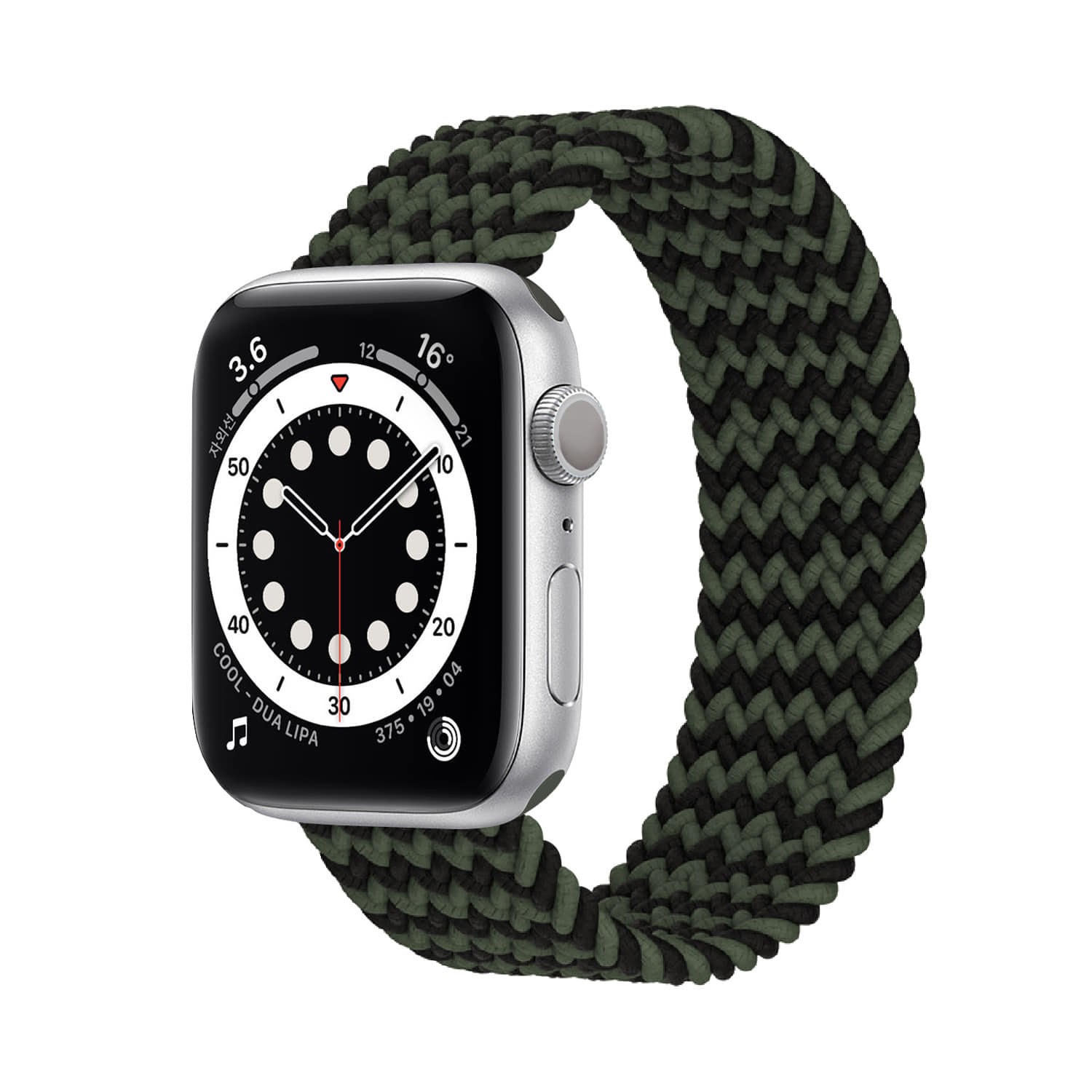 Apple Watch 編織錶帶/運動型表環-波浪 (38/40/41mm/ S號錶帶(長130-135mm))