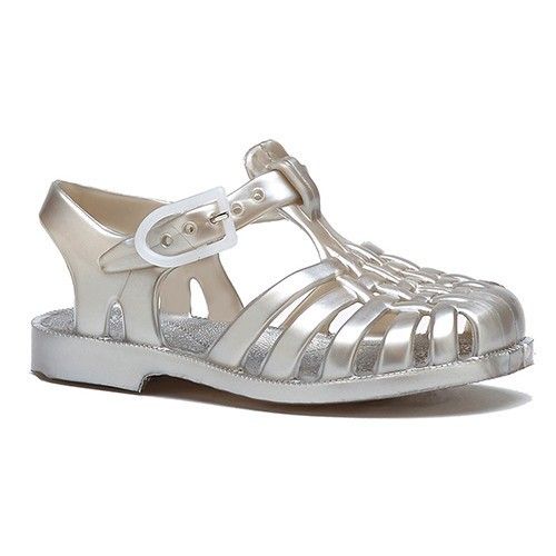 兒童1946原創經典SUN款-兒童涼鞋-珠光銀 (23)