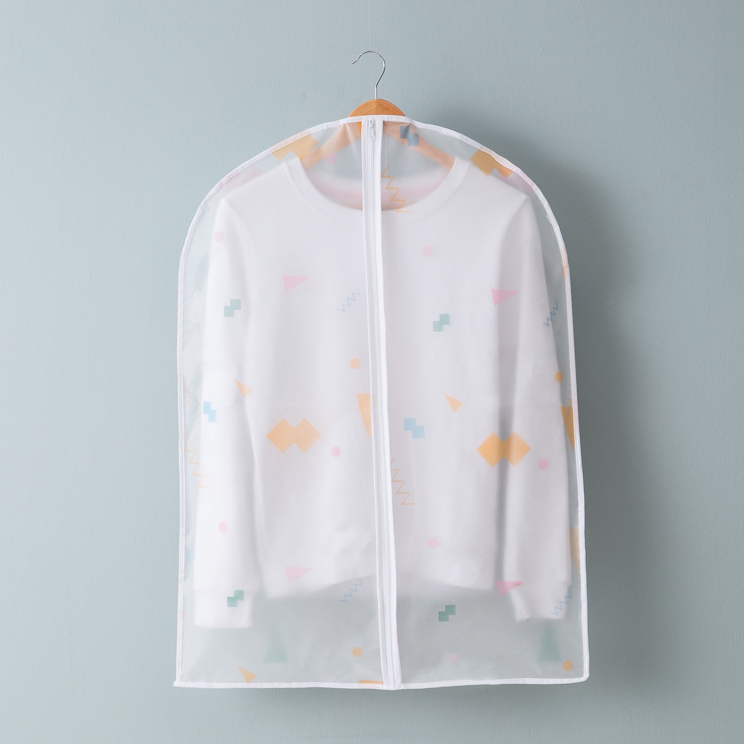 衣物防塵罩收納袋-風車拉鏈款 (S號(60x80CM))