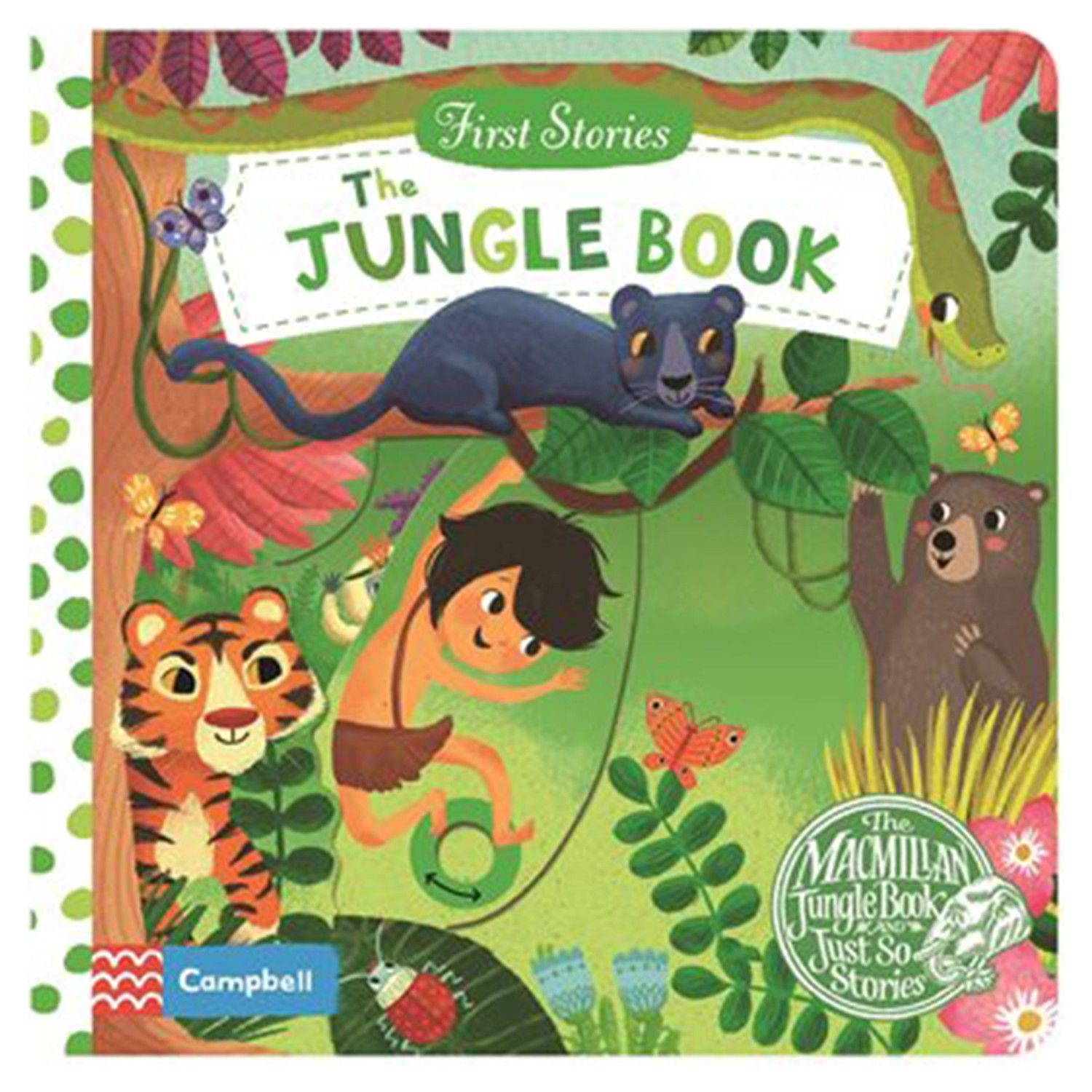 First Stories 操作硬頁書-The Jungle Book 森林王子