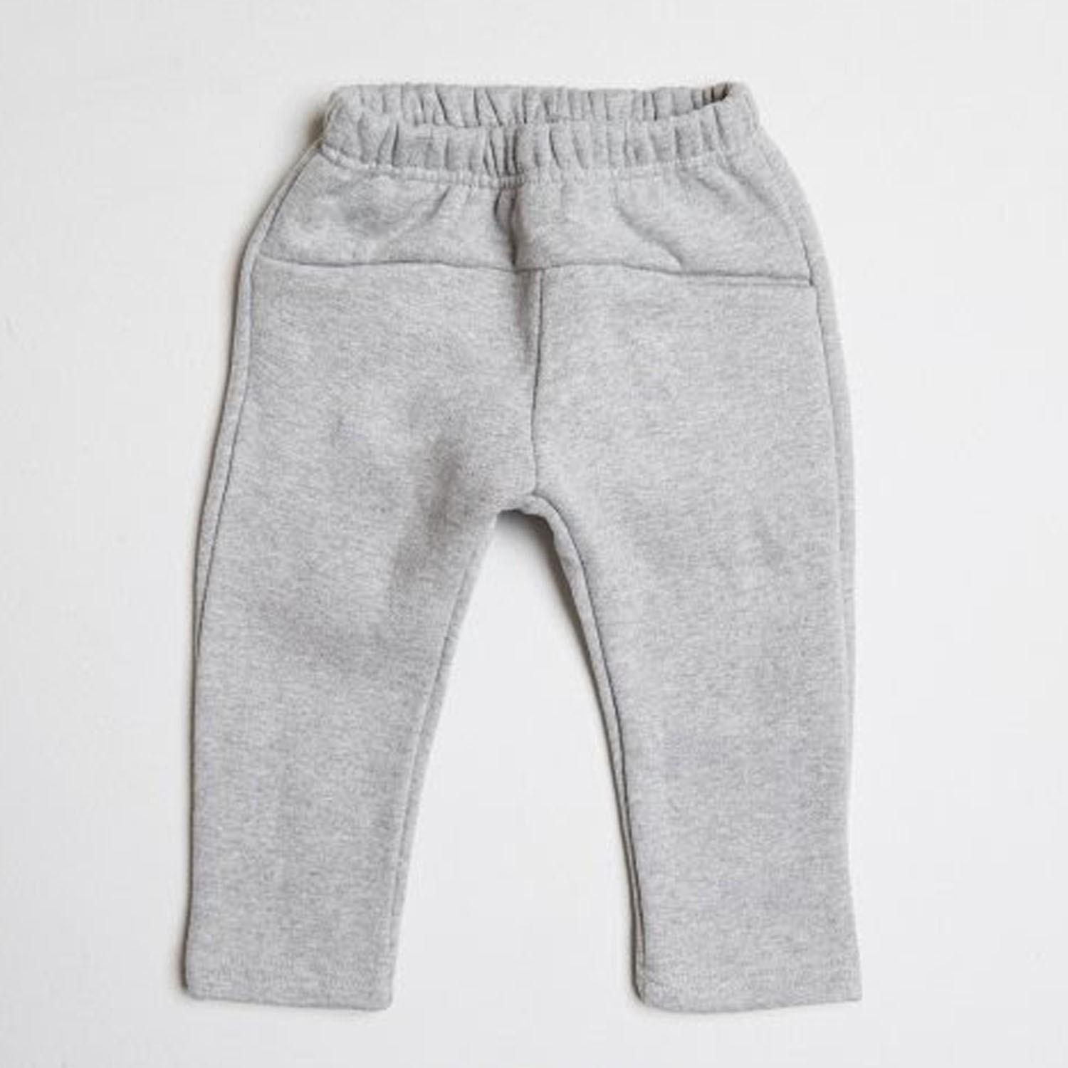 裏起毛袋鼠長褲-淺灰 (5[~93cm])