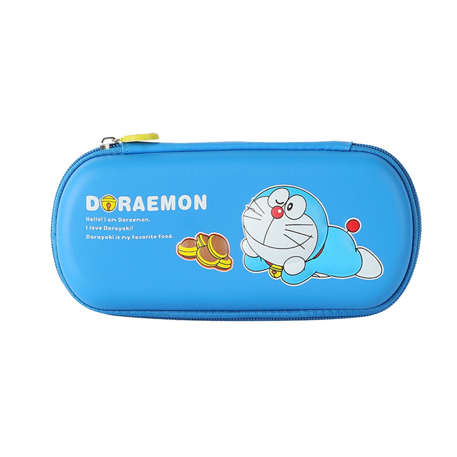 防水3D立體大容量鉛筆盒-卡通人物哆啦A夢-淺藍色 (銅鑼燒)