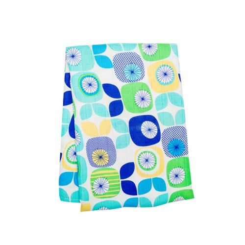 竹纖維嬰兒包巾-繽紛水果