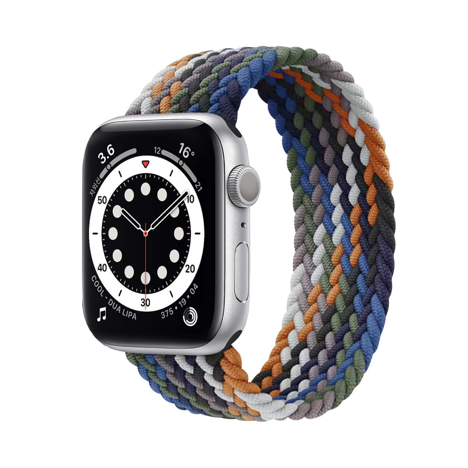 Apple Watch 編織錶帶/運動型表環-彩色 (38/40/41mm/ S號錶帶(長130-135mm))