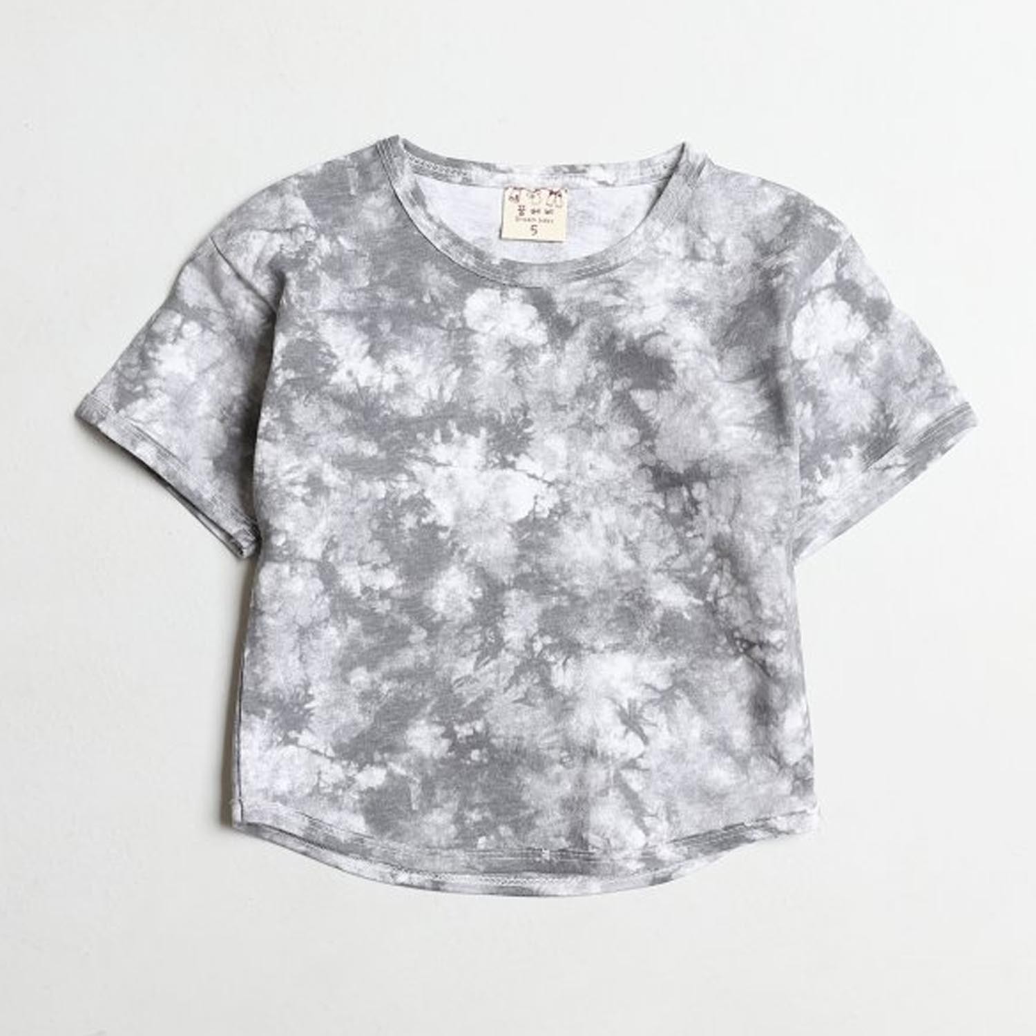 純棉單色渲染T-灰 (5[~93cm])