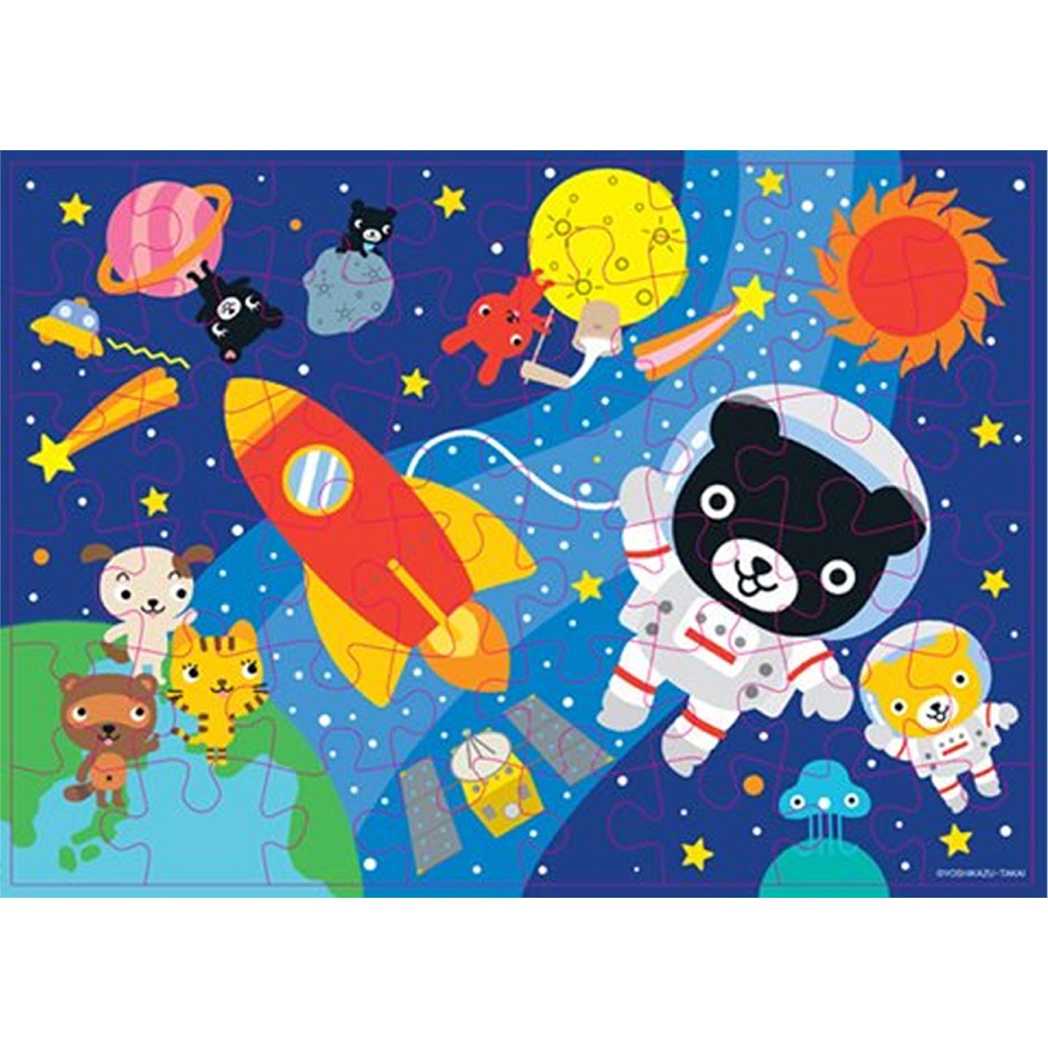 聯名款黑熊君-宇宙大冒險-48pc