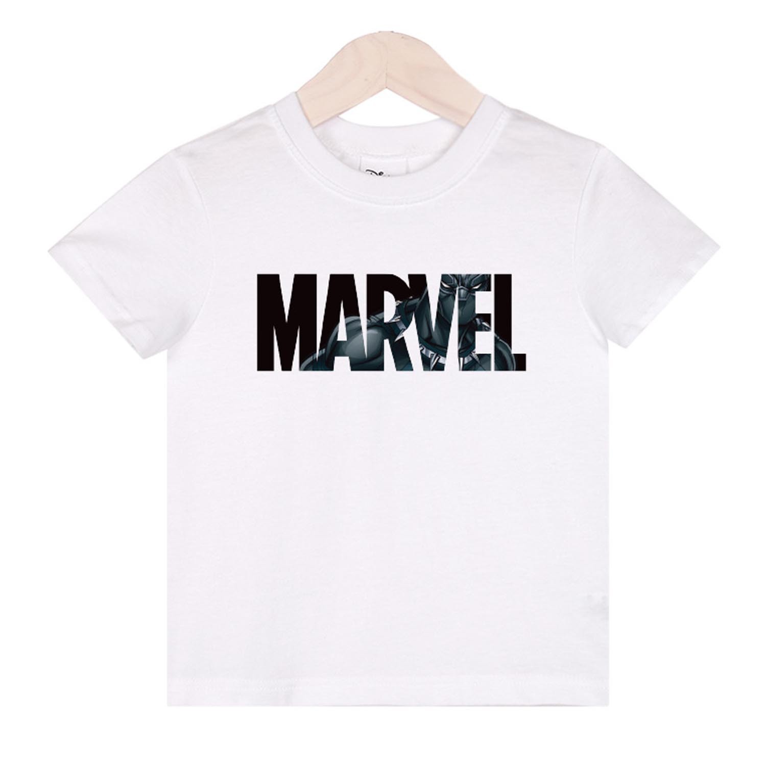 純棉T-黑豹MARVEL-白 (110號)