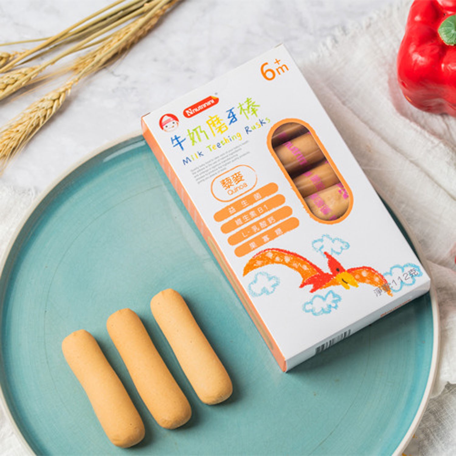 原味藜麥磨牙棒-112g