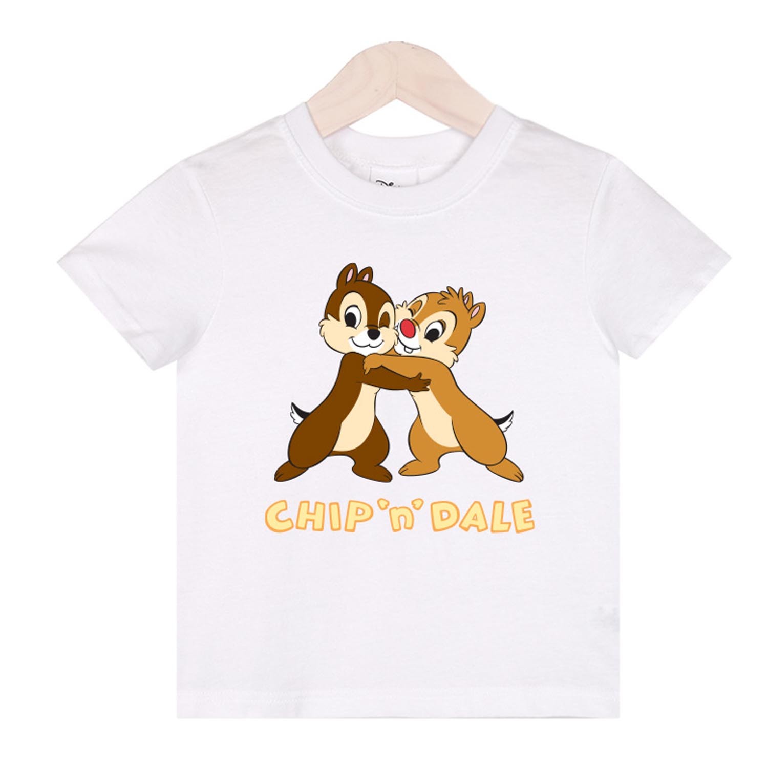 純棉T-抱抱的奇奇蒂蒂-白 (110號)