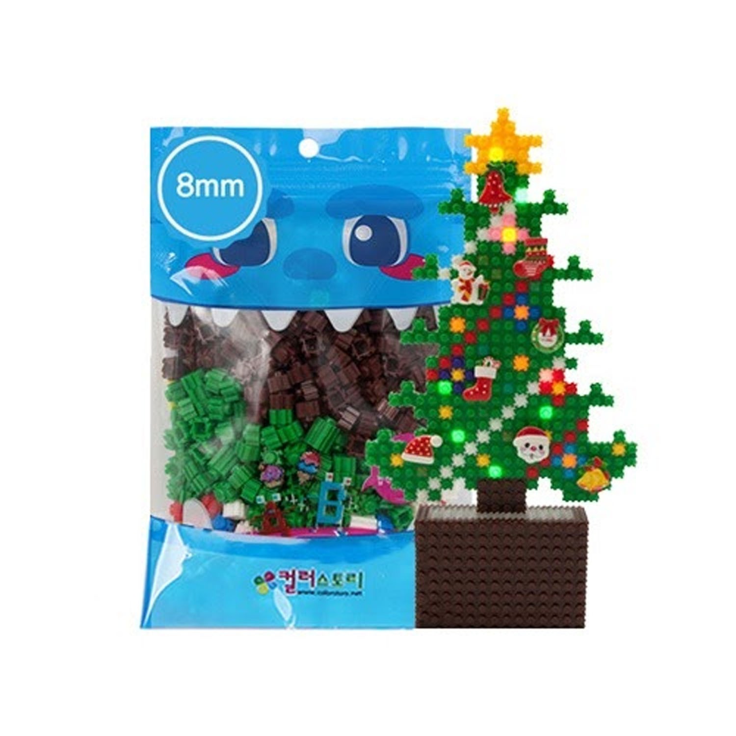 免燙拼豆包-聖誕樹(8mm)