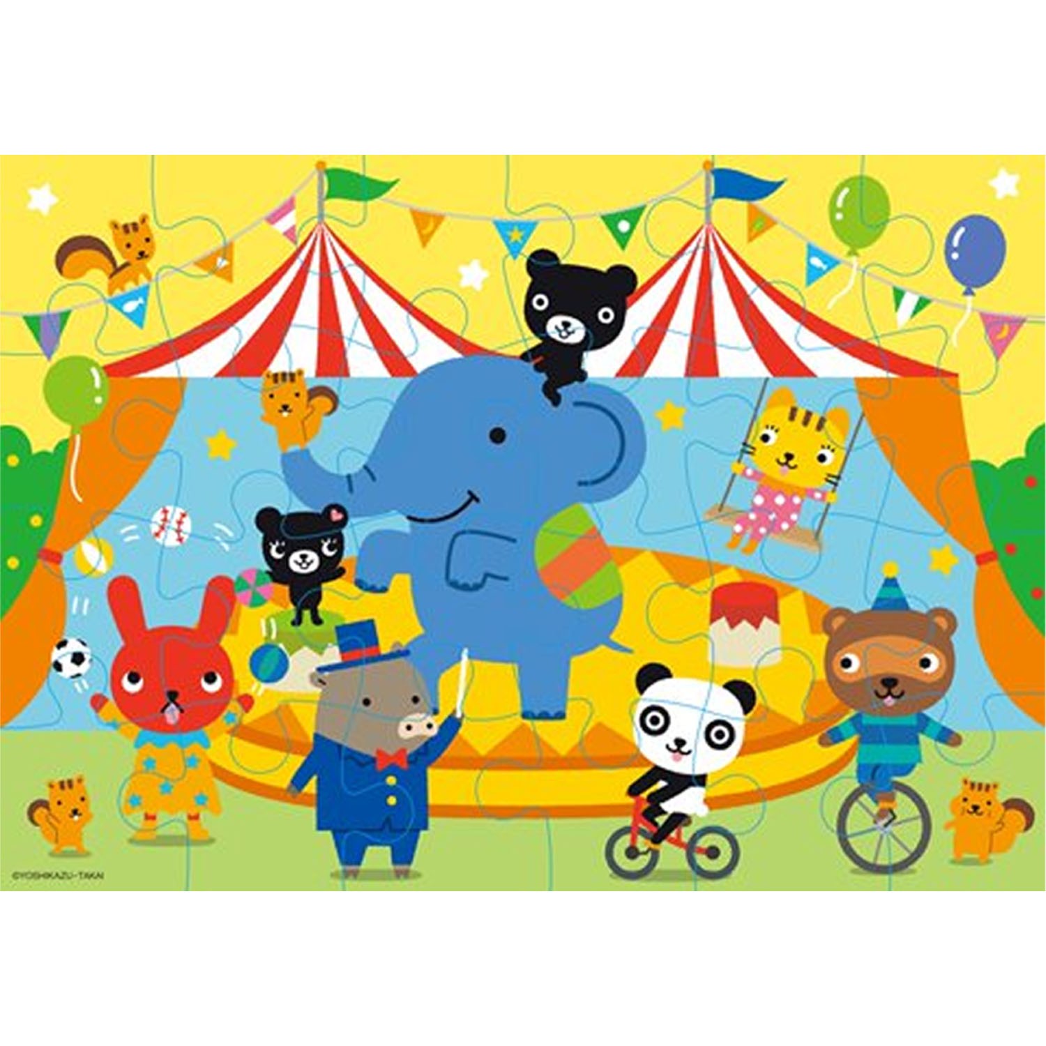 聯名款黑熊君 -趣味馬戲團-24pc