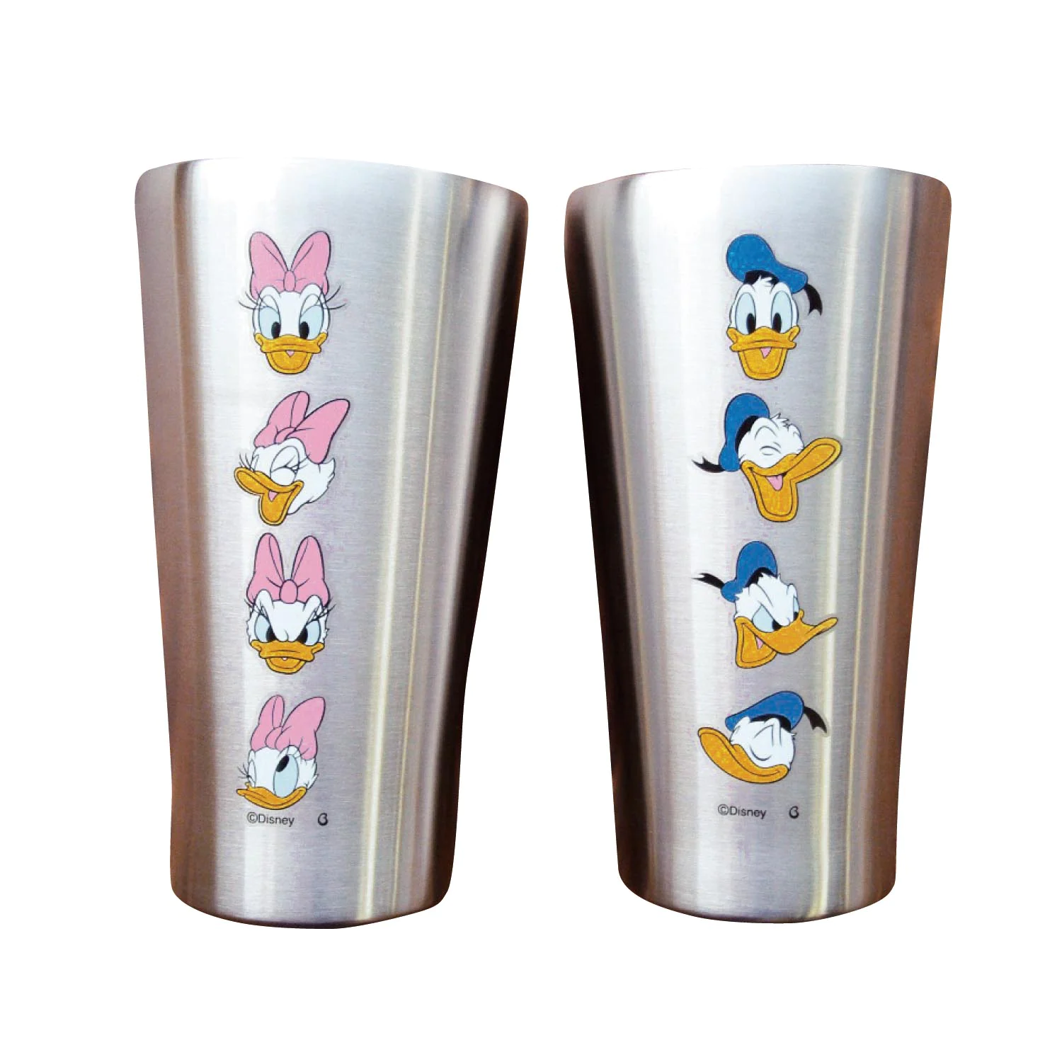 日本千趣會 - 迪士尼 不銹鋼隨行保溫杯2件組-奇奇蒂蒂 (340ml)