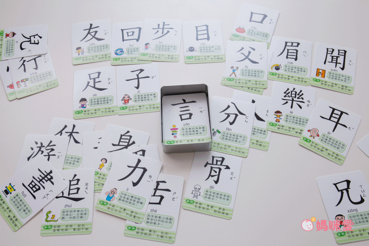 幼福文化 認字圖畫卡合購組 媽咪愛